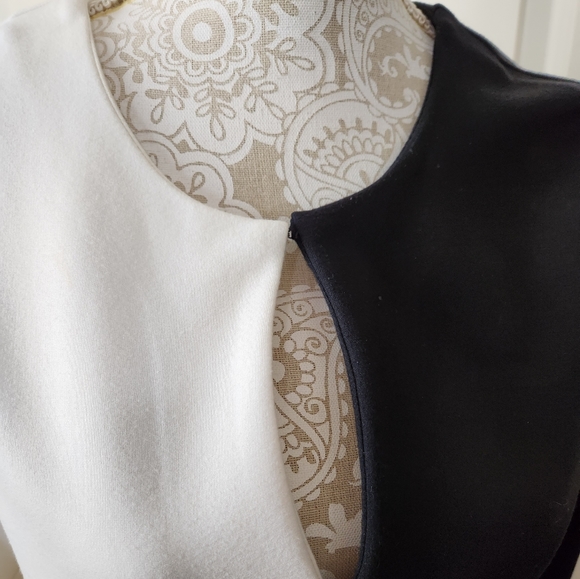 Kenneth Cole New York Black & White Dress size Large - Picture 7 of 16